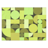 Mittelalterliche moderne geometrische Struktur Tischdecke (Vorderseite (Horizontal))
