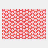 Mittelalterliche Moderne geometrische Weihnachtsze Geschenkpapier Set (Vorderseite 2)