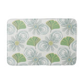 Mittelalterliche Moderne Ginkgo Badematte (Vorderseite)