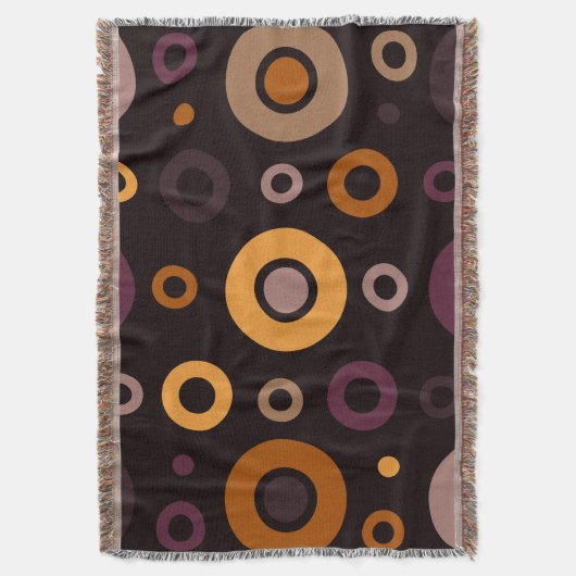 Mittelalterliche, moderne Herbstgeometrie Decke (Vorderseite Vertikal)