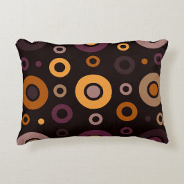 Mittelalterliche, moderne Herbstgeometrie Dekokissen