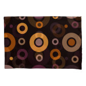 Mittelalterliche, moderne Herbstgeometrie Kissenbezug (Vorderseite-Links)