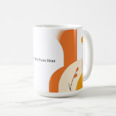 Mittelalterliche Moderne Kaffeetasse (VorderseiteRechts)