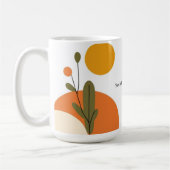 Mittelalterliche Moderne Kaffeetasse (Links)