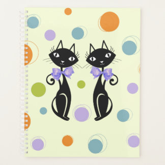 Mittelalterliche moderne Katze Planer