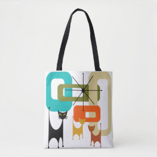 Mittelalterliche moderne Katzen Tasche