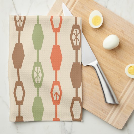 Mittelalterliche moderne Ketten mehrfarbig Geschirrtuch (Viertel Falte)