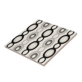 Mittelalterliche moderne Kettenlinks Schwarz Grau Fliese (Seite)