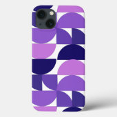 Mittelalterliche moderne Kreise der Hälfte und des Case-Mate iPhone Hülle (Rückseite)