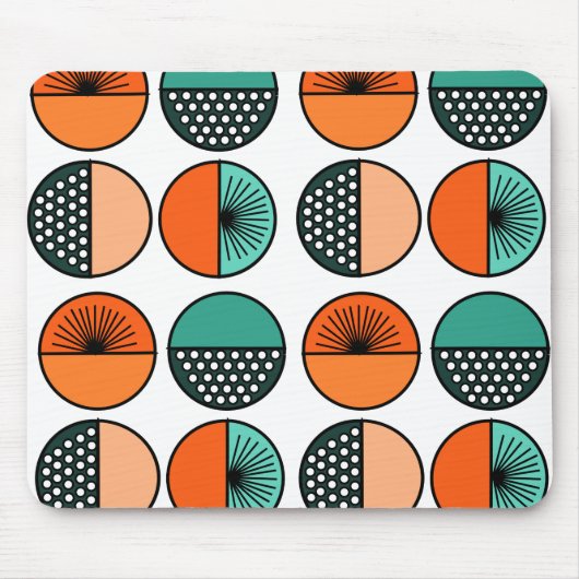 Mittelalterliche moderne Kreishalfen Mousepad (Vorne)