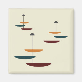 Mittelalterliche Moderne Küche Gegenüber Oval Plat Magnet