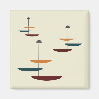 Mittelalterliche Moderne Küche Gegenüber Oval Plat Magnet