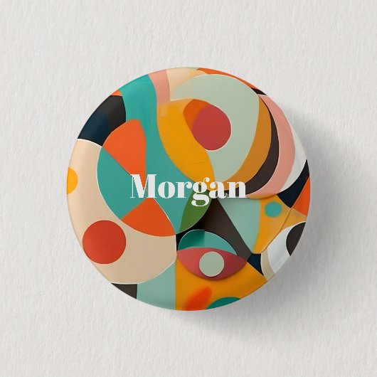 Mittelalterliche moderne Kunst, Name oder Monogram Button (Vorderseite)