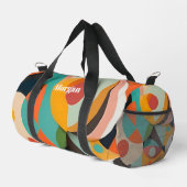 Mittelalterliche moderne Kunst, Name oder Monogram Duffle Bag (Rechte Ecke)