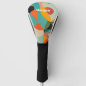 Mittelalterliche moderne Kunst, Name oder Monogram Golf Headcover (Vorderseite)