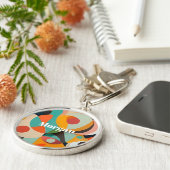 Mittelalterliche moderne Kunst, Name oder Monogram Schlüsselanhänger (Seite)