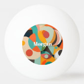 Mittelalterliche moderne Kunst, Name oder Monogram Tischtennisball (Rückseite)