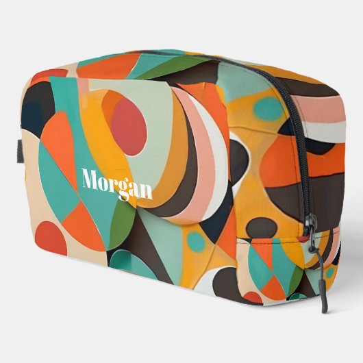 Mittelalterliche moderne Kunst, Name oder Monogram Waschbeutel (Rechte Ecke)