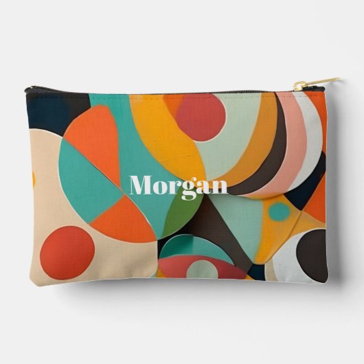 Mittelalterliche moderne Kunst, Name oder Monogram Zubehörtasche (Rückseite)