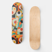 Mittelalterliche Moderne Kunst, Vertikaler Name Ge Skateboard (Vorderseite)