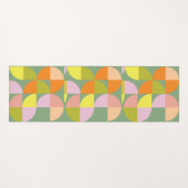 Mittelalterliche Moderne, leuchtende Farben Frisch Yogamatte (Vorderseite (Horizontal))