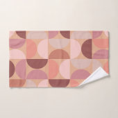 Mittelalterliche Moderne Muster Peach Fuzz Badhandtuch Set (Handtuch)