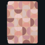 Mittelalterliche Moderne Muster Peach Fuzz iPad Air Hülle<br><div class="desc">Moderne Muster des Mittelalters - abstrakte geometrische Formen - minimalistische Muster in pfirsichfarbenem Fuzz - neutrale Erdtöne.</div>