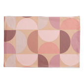 Mittelalterliche Moderne Muster Peach Fuzz Kissenbezug (Rückseite)