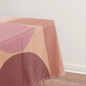 Mittelalterliche Moderne Muster Peach Fuzz Tischdecke (Beispiel)