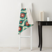 Mittelalterliche Moderne: Orangefarbene Blume Abst Sherpadecke (Beispiel)