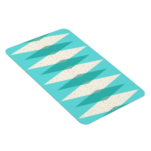 Mittelalterliche Moderne Raute Flexible Magnet (Rechte Seite)