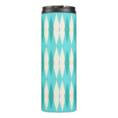 Mittelalterliche moderne Raute Thermal Tumbler Thermosbecher (Rückseite)