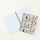 Mittelalterliche Moderne Retro Stilvolle Küchensch Notizblock (Innenseite)