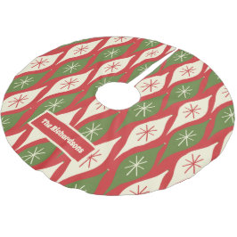 Mittelalterliche Moderne Retro Weihnachten Persona Polyester Weihnachtsbaumdecke