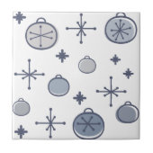 Mittelalterliche Moderne Retro Weihnachtsgeschicht Fliese (Vorderseite)