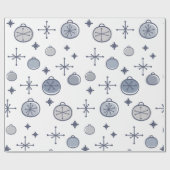 Mittelalterliche Moderne Retro Weihnachtsgeschicht Geschenkpapier (Flach)