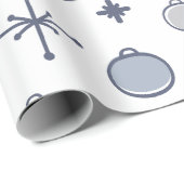 Mittelalterliche Moderne Retro Weihnachtsgeschicht Geschenkpapier (Rolleneckpunkt)