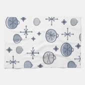 Mittelalterliche Moderne Retro Weihnachtsgeschicht Geschirrtuch (Horizontal)