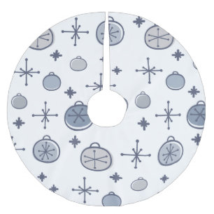 Mittelalterliche Moderne Retro Weihnachtsgeschicht Polyester Weihnachtsbaumdecke