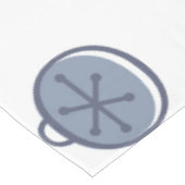 Mittelalterliche Moderne Retro Weihnachtsgeschicht Tischdecke (Schrägansicht)