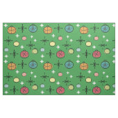 Mittelalterliche Moderne Retro Weihnachtszeit Grün Stoff (Fat Quarter (45,7 x 55,9 cm))