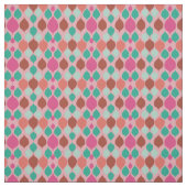 Mittelalterliche moderne rosa Geometrie  Stoff (Muster)