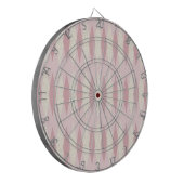 Mittelalterliche Moderne rosa Raute Dart Board Dartscheibe (Vorderseite Links)