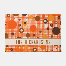 Mittelalterliche moderne rückwärts-Atompunkte Pers Fußmatte