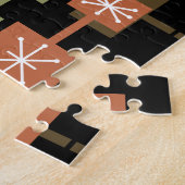 Mittelalterliche Moderne Schwarze mehrfarbig Puzzle (Seite)