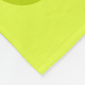 Mittelalterliche moderne Sputnik-Chartreuse Fleecedecke (Ecke)