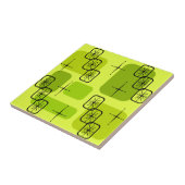 Mittelalterliche moderne Sputnik-Chartreuse Fliese (Seite)