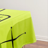 Mittelalterliche moderne Sputnik-Chartreuse Tischdecke (Beispiel)