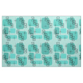 Mittelalterliche Moderne Sputnik Türkis Stoff (Fat Quarter (45,7 x 55,9 cm))