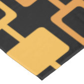 Mittelalterliche Moderne Square Kolumnen Schwarzes Tischdecke (Schrägansicht)